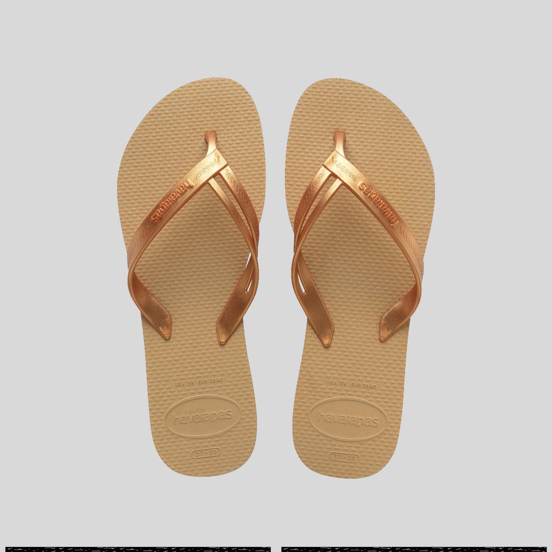 Chancla de dedo elegance oro HAVAIANAS