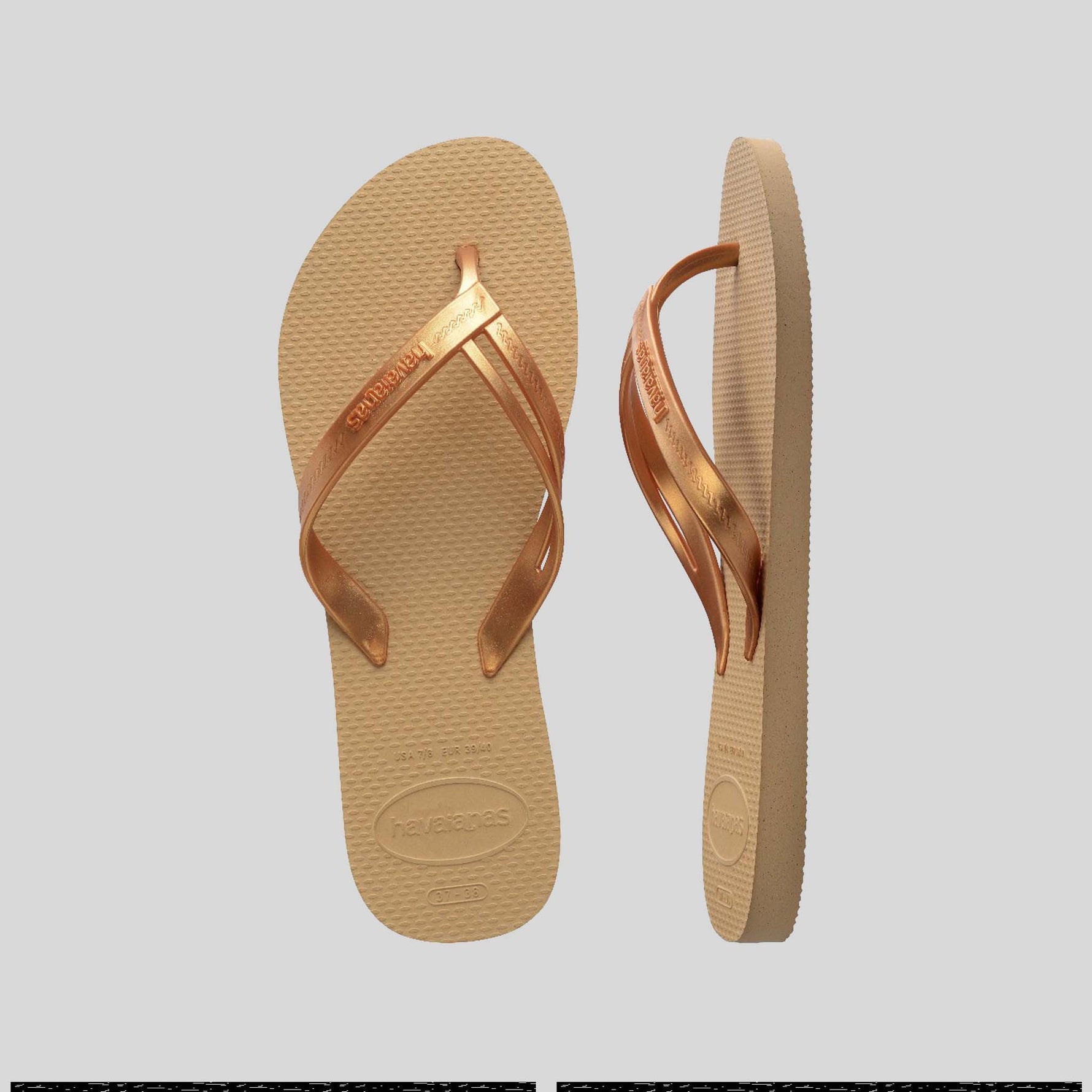 Chancla de dedo elegance oro HAVAIANAS