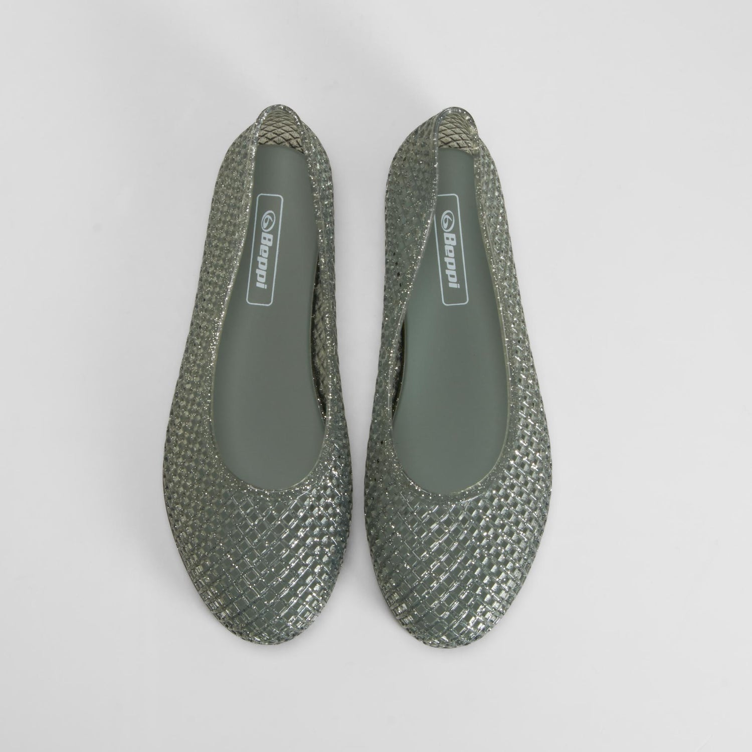Chancla bailarina calada gris BEPPI