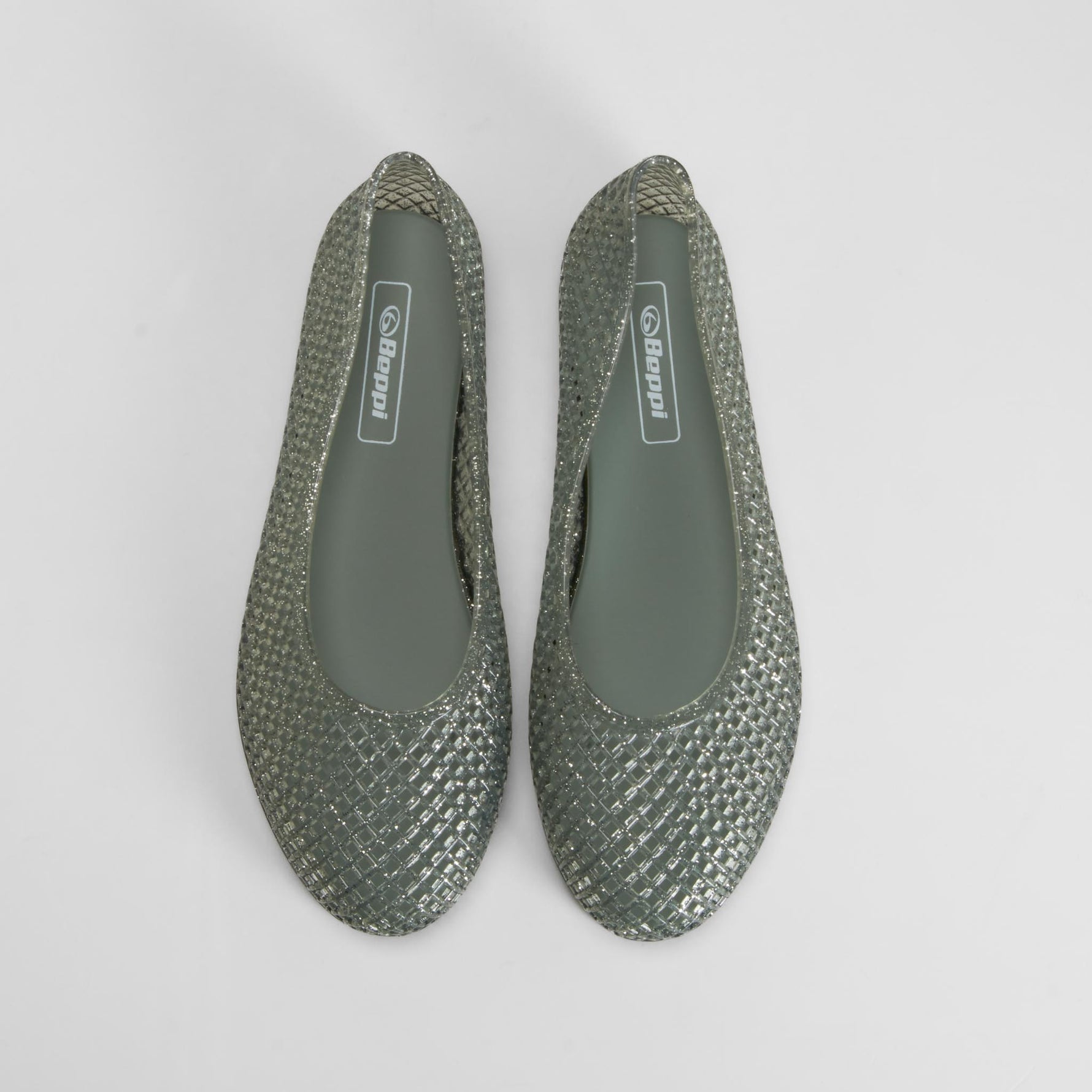 Chancla bailarina calada gris BEPPI