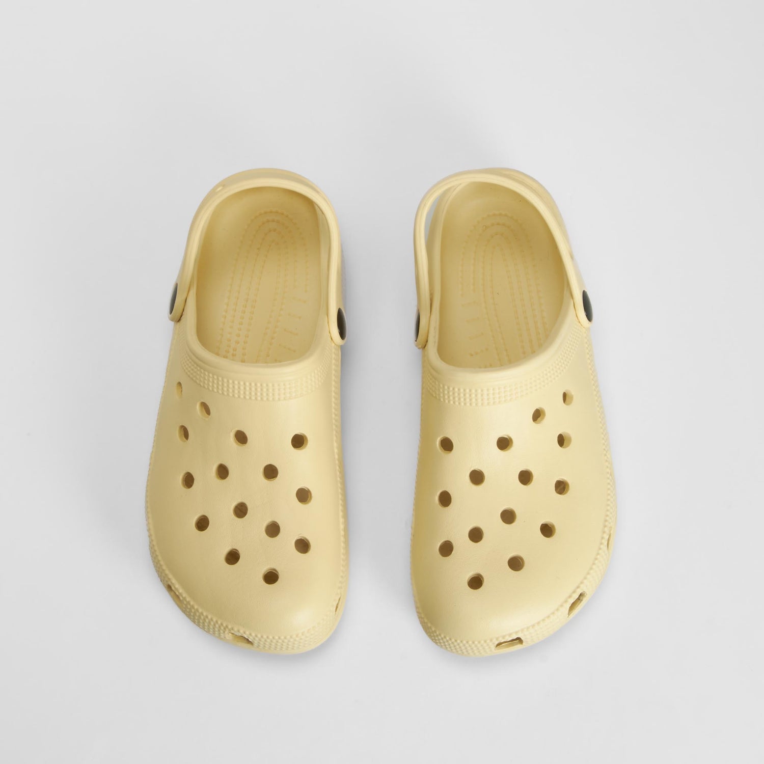 Zueco de playa liso amarillo COCONUT