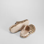 Zueco multicolor leopardo COCONUT
