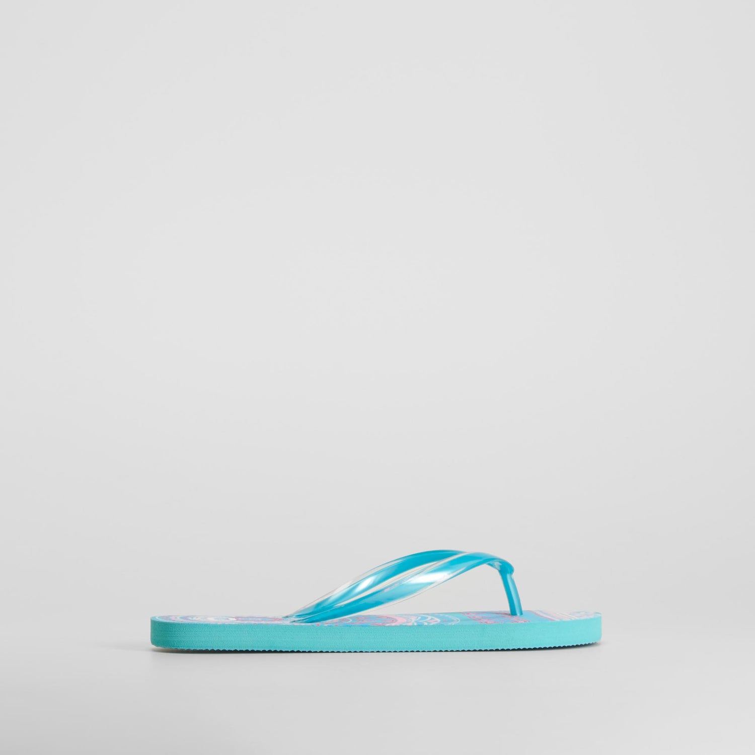 Chancla esclava étnica azul COCONUT