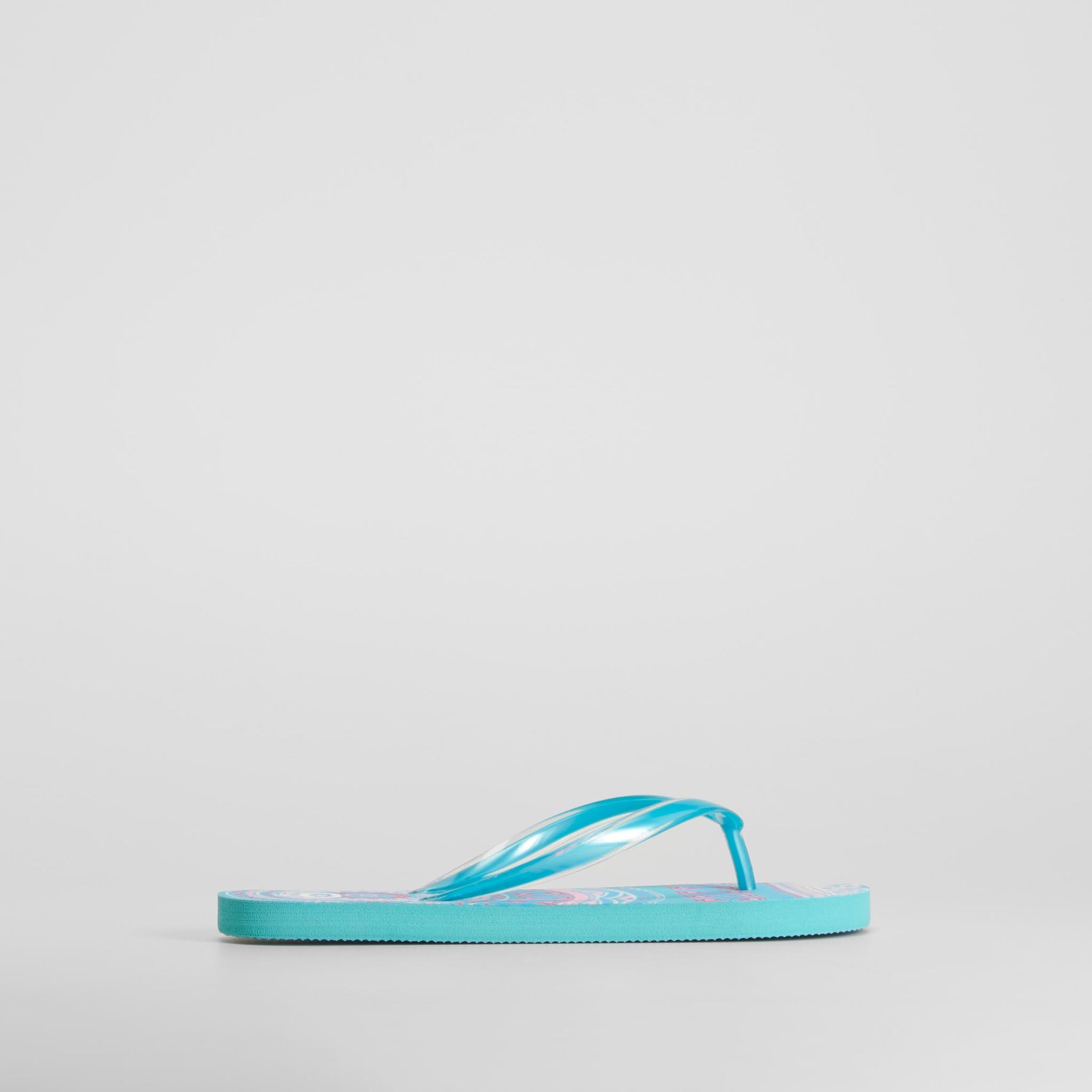 Chancla esclava étnica azul COCONUT