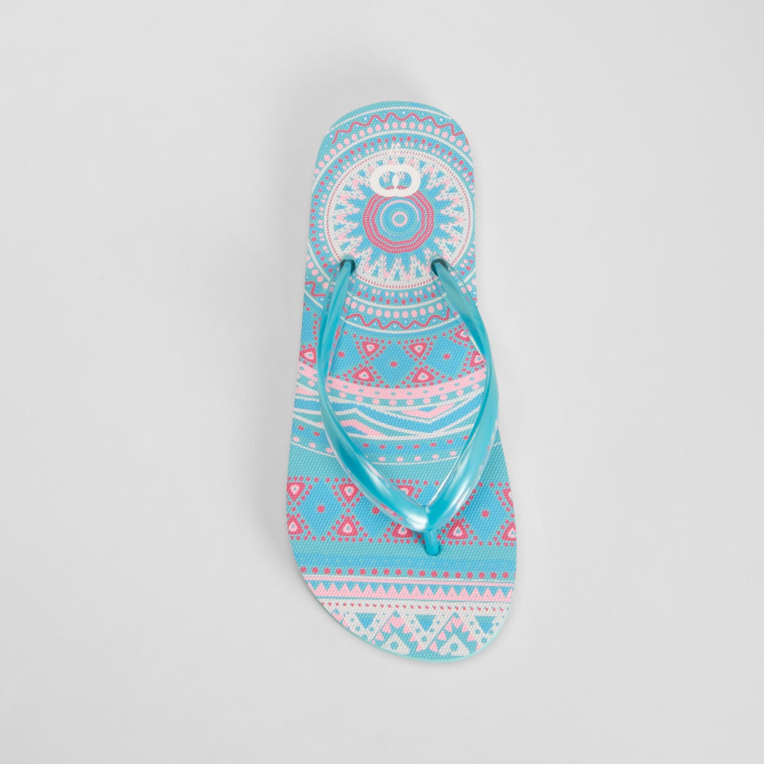 Chancla esclava étnica azul COCONUT