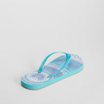 Chancla esclava étnica azul COCONUT
