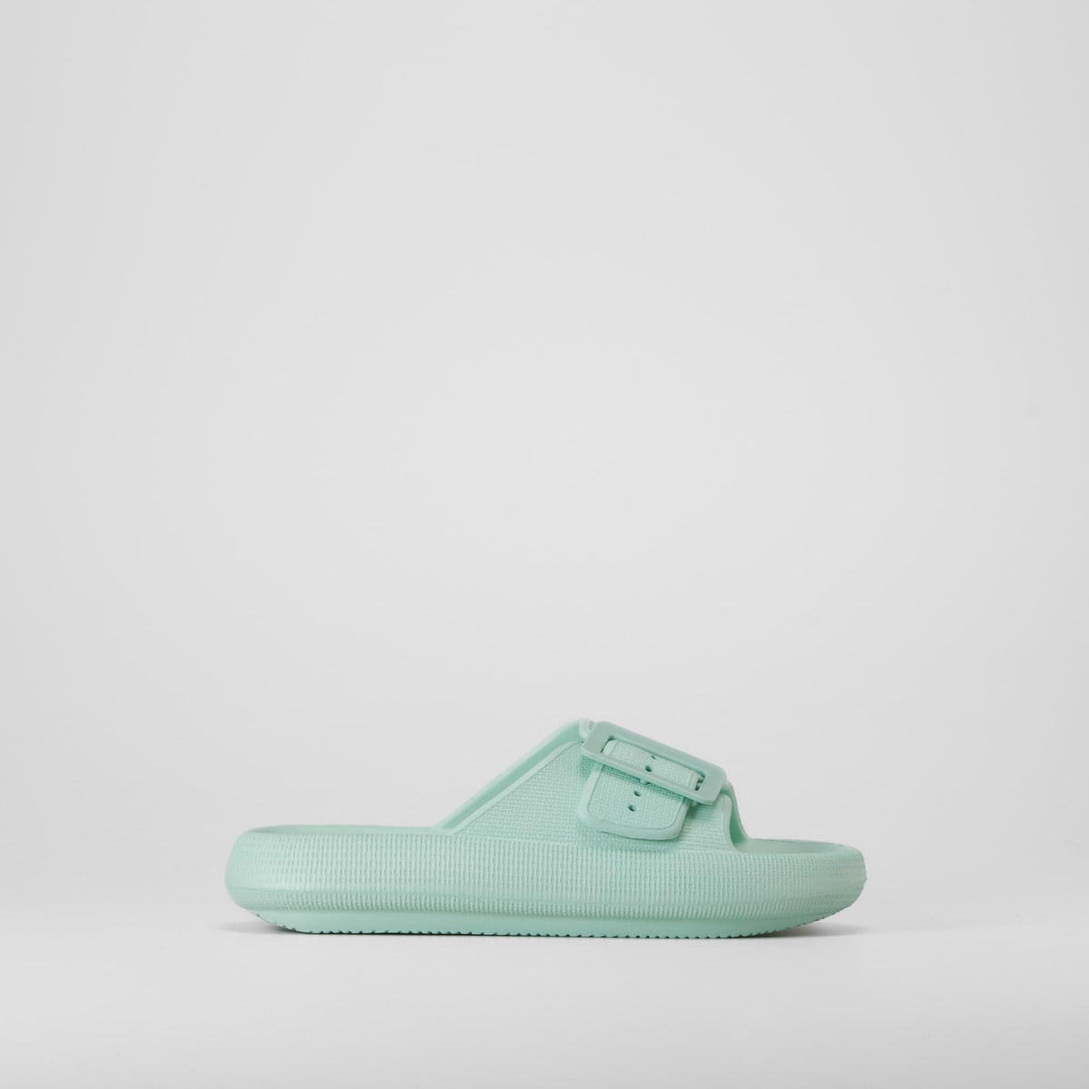 Chancla hebilla ancha verde COCONUT