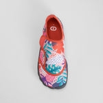 Escarpín barefoot estampado flores rosa COCONUT