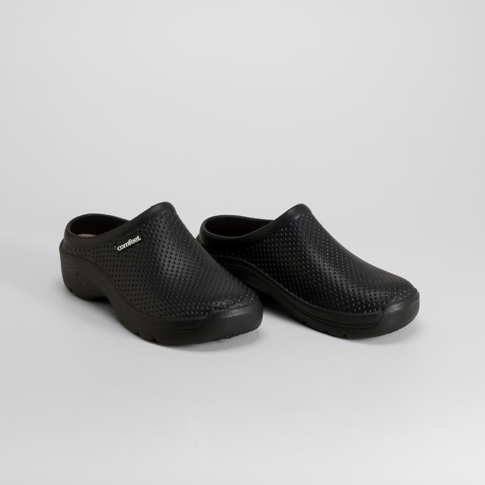 Zueco enfermera negro COMFEET SANICARE