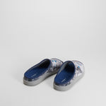 Zapatilla de casa abierta bicicleta azul COMFEET