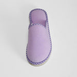 Zapatilla de casa morado cómodo clásico OLYNE
