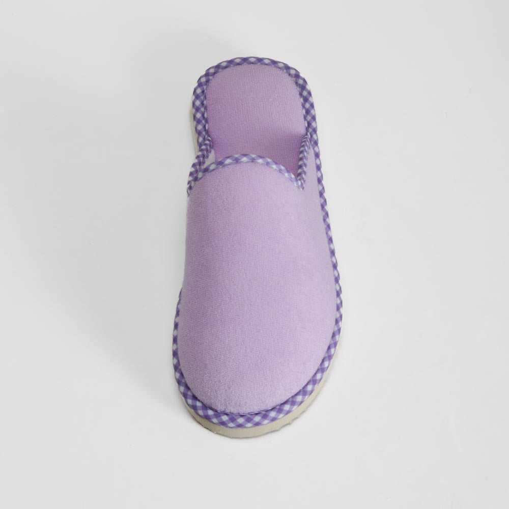 Zapatilla de casa morado cómodo clásico OLYNE