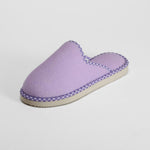 Zapatilla de casa morado cómodo clásico OLYNE