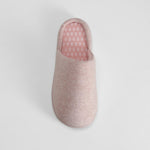 Zapatilla de casa abierta confort rosa OLYNE