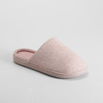 Zapatilla de casa abierta confort rosa OLYNE