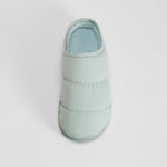 Zapatilla de casa verde acolchada cómoda OLYNE