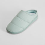 Zapatilla de casa verde acolchada cómoda OLYNE