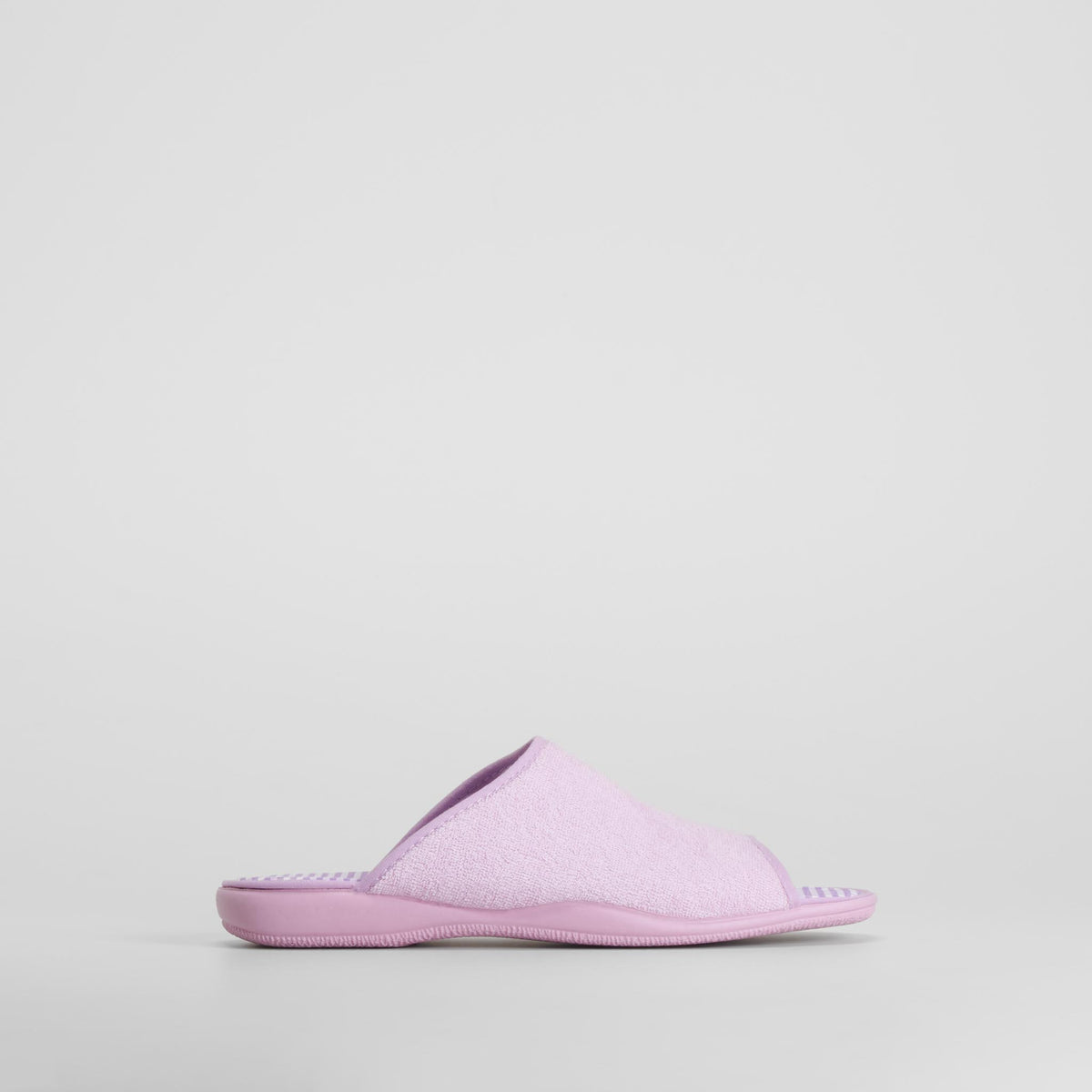 Zapatilla de casa abierta morado OLYNE