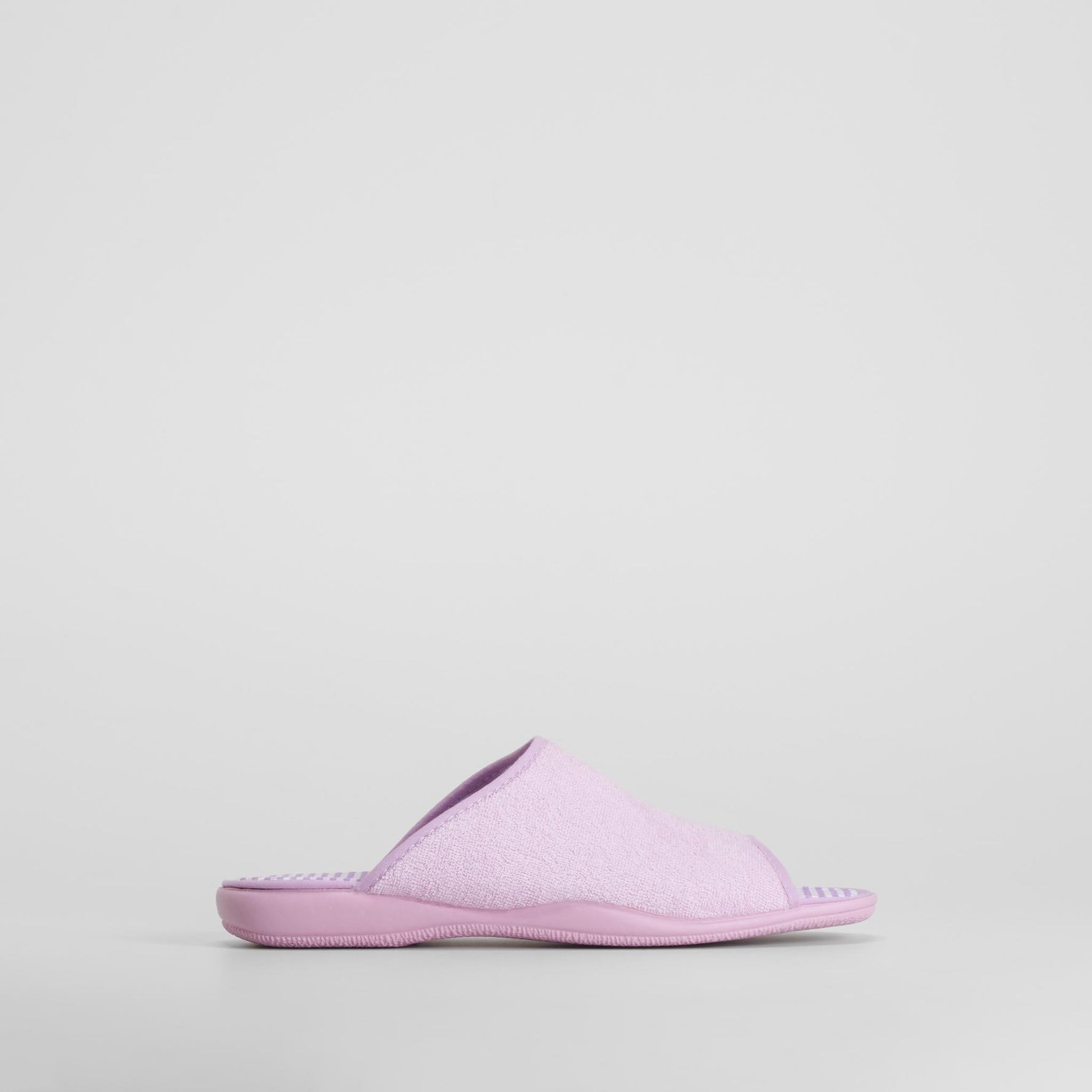 Zapatilla de casa abierta morado OLYNE