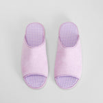 Zapatilla de casa abierta morado OLYNE