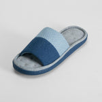 Zapatilla de casa abierta bicolor azul OLYNE