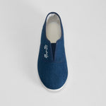 Zapatilla de casa azul cómoda OLYNE