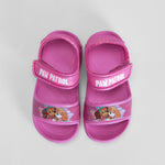 Chancla velcro rosa PATRULLA CANINA