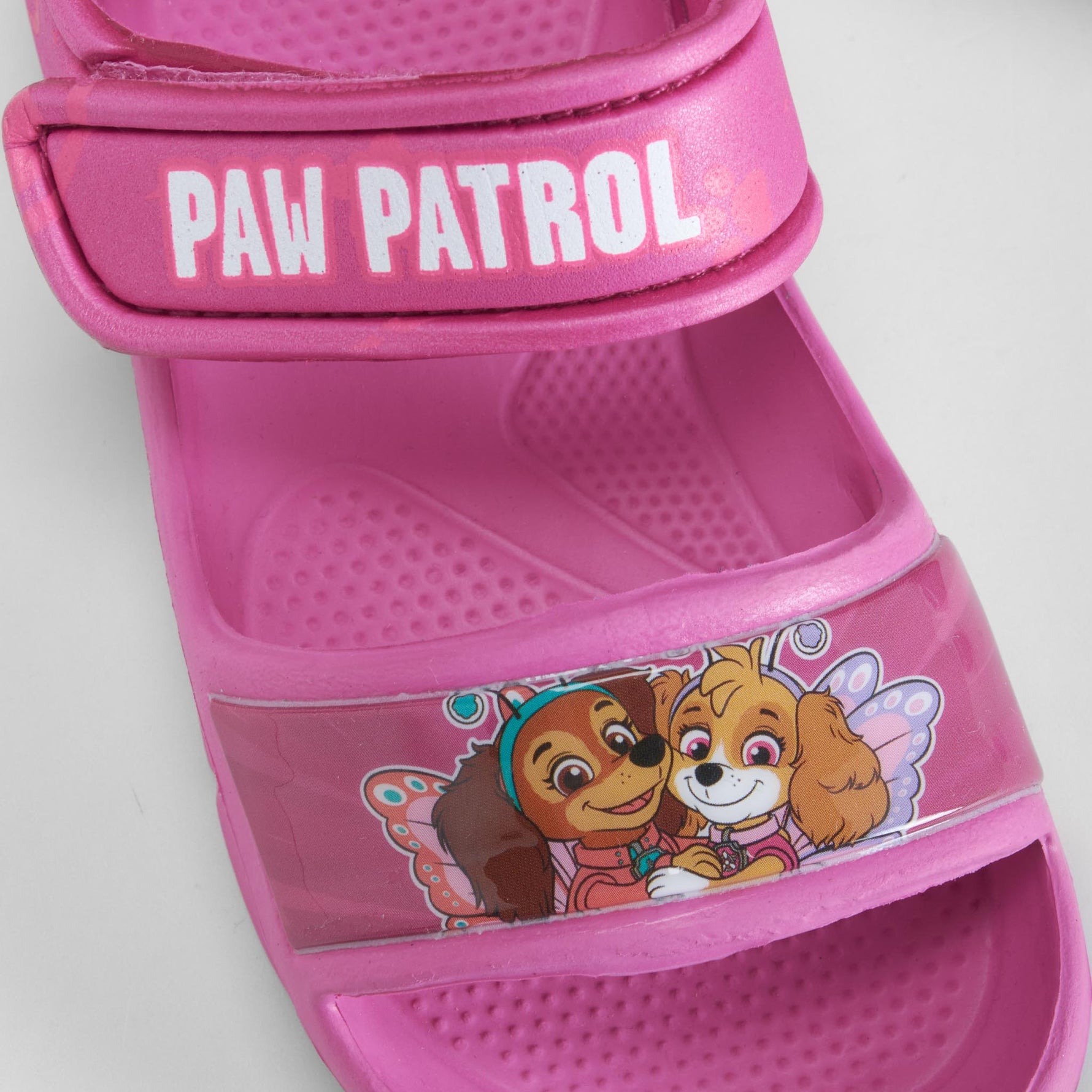 Chancla velcro rosa PATRULLA CANINA