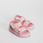 Sandalia velcros dibujos azul MINNIE