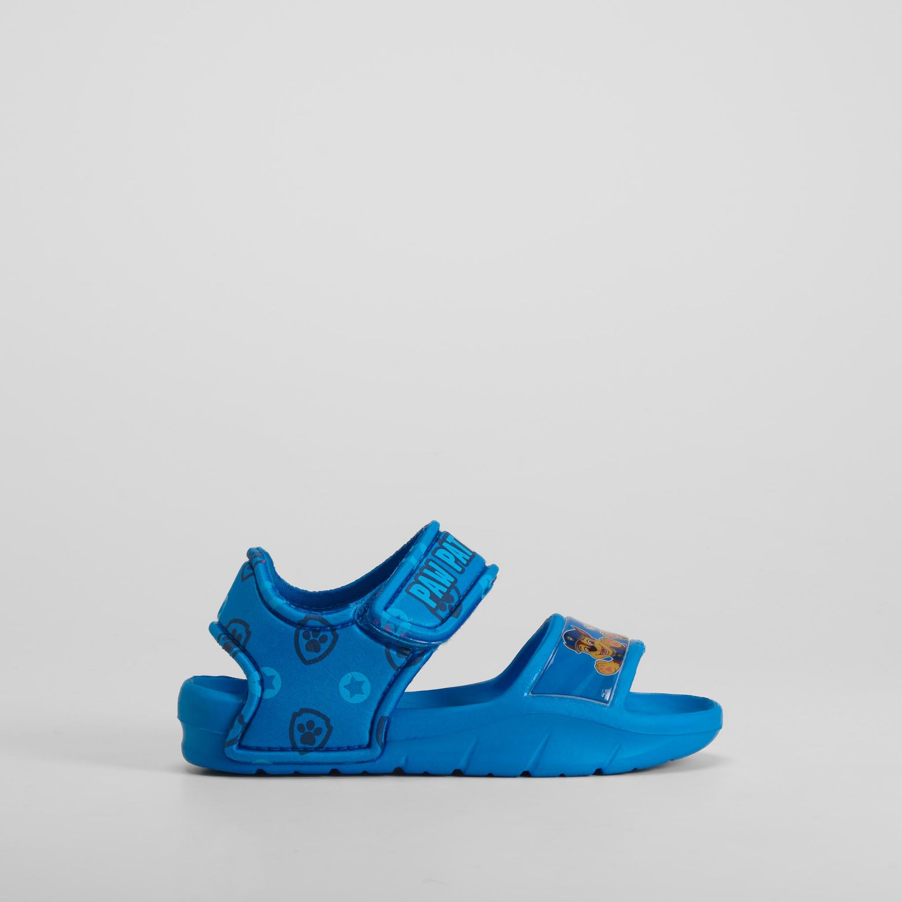 Chancla velcro azul PATRULLA CANINA