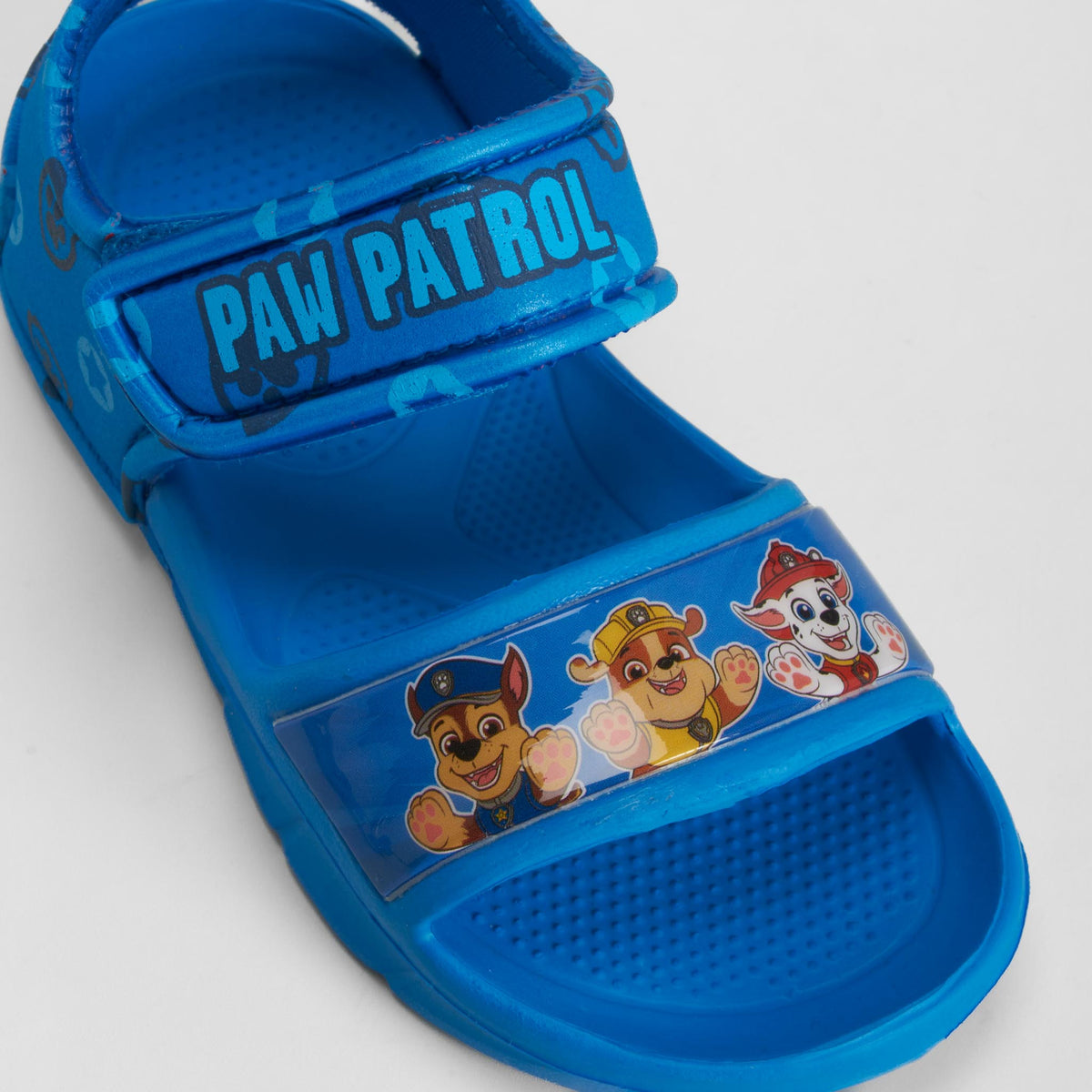 Chancla velcro azul PATRULLA CANINA