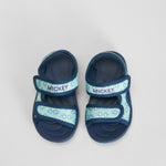 Sandalia velcros dibujos azul MICKEY