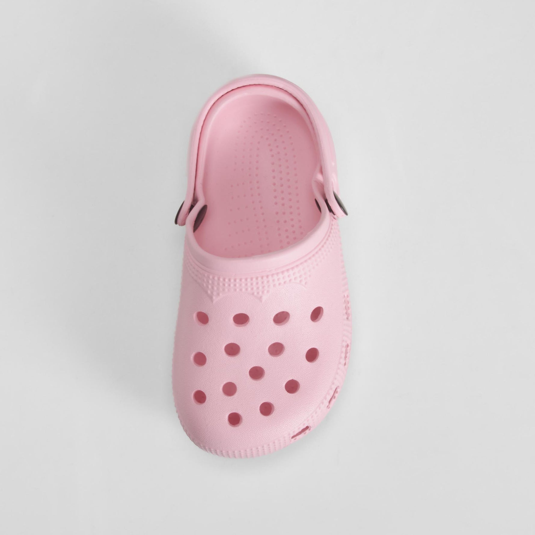 Zueco de playa liso rosa COCONUT
