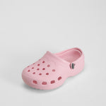 Zueco de playa liso rosa COCONUT