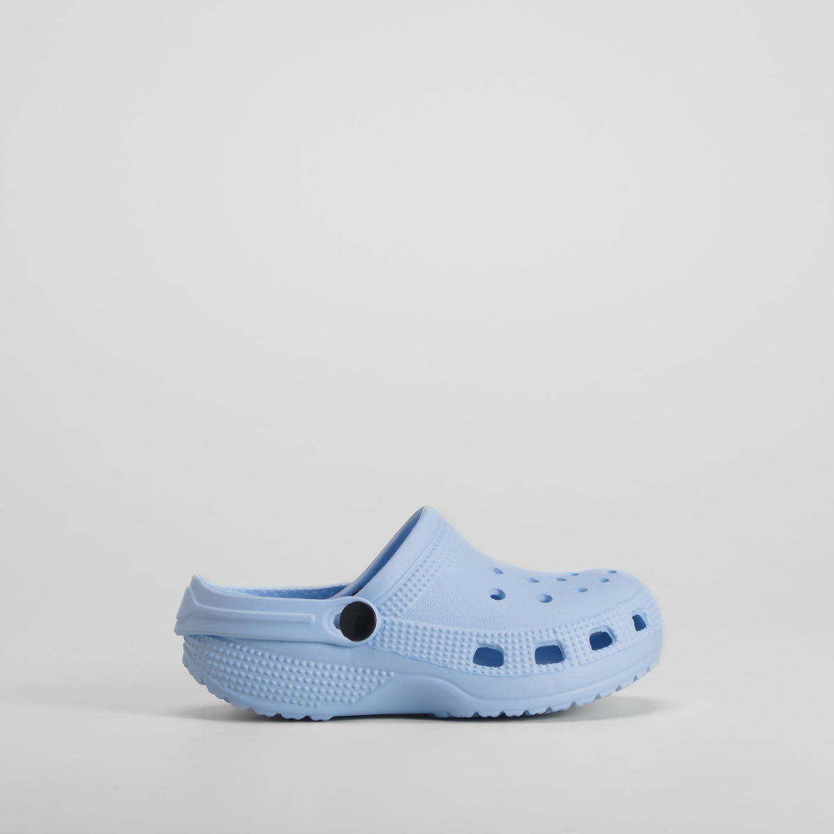 Zueco de playa liso azul claro COCONUT