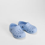 Zueco de playa liso azul claro COCONUT