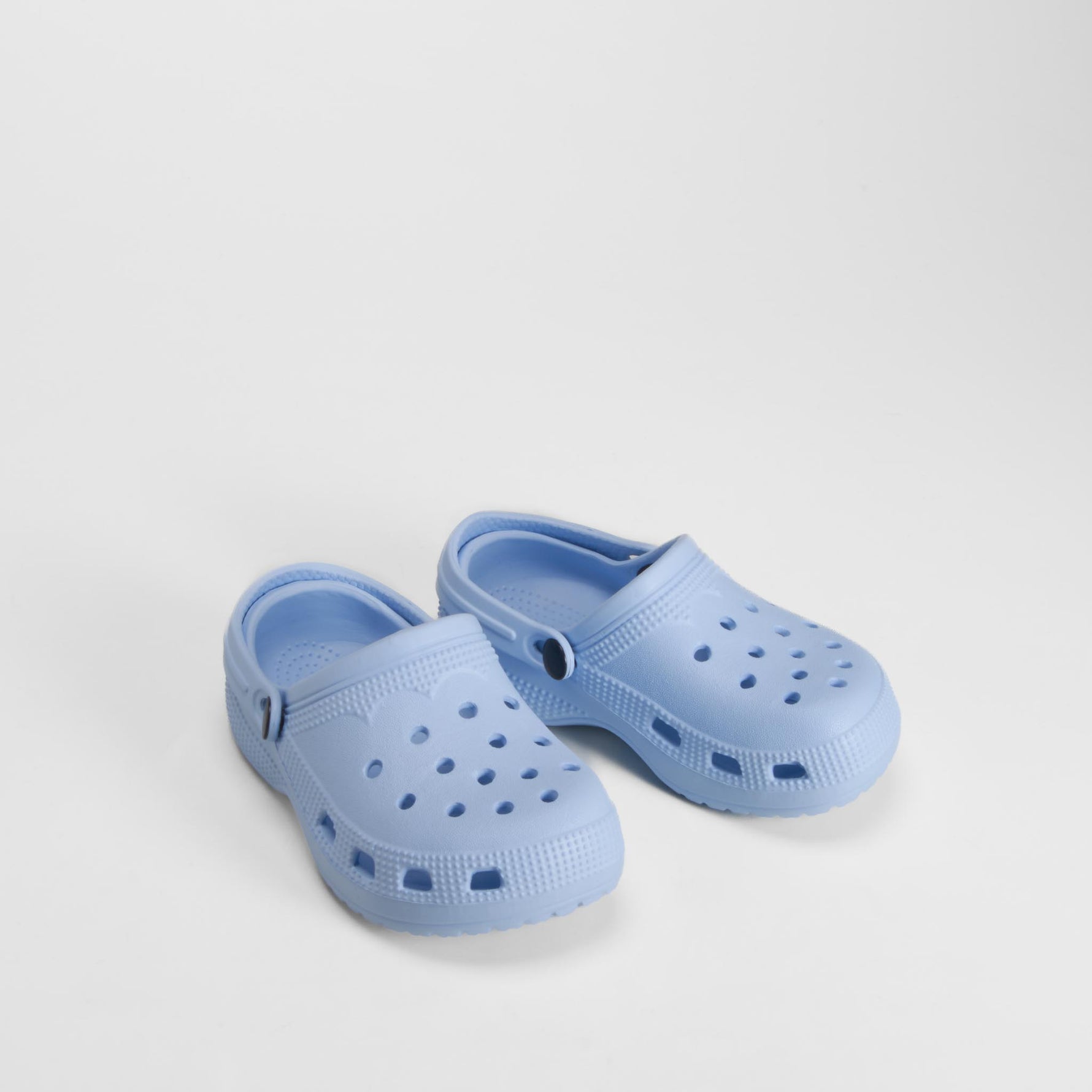 Zueco de playa liso azul claro COCONUT