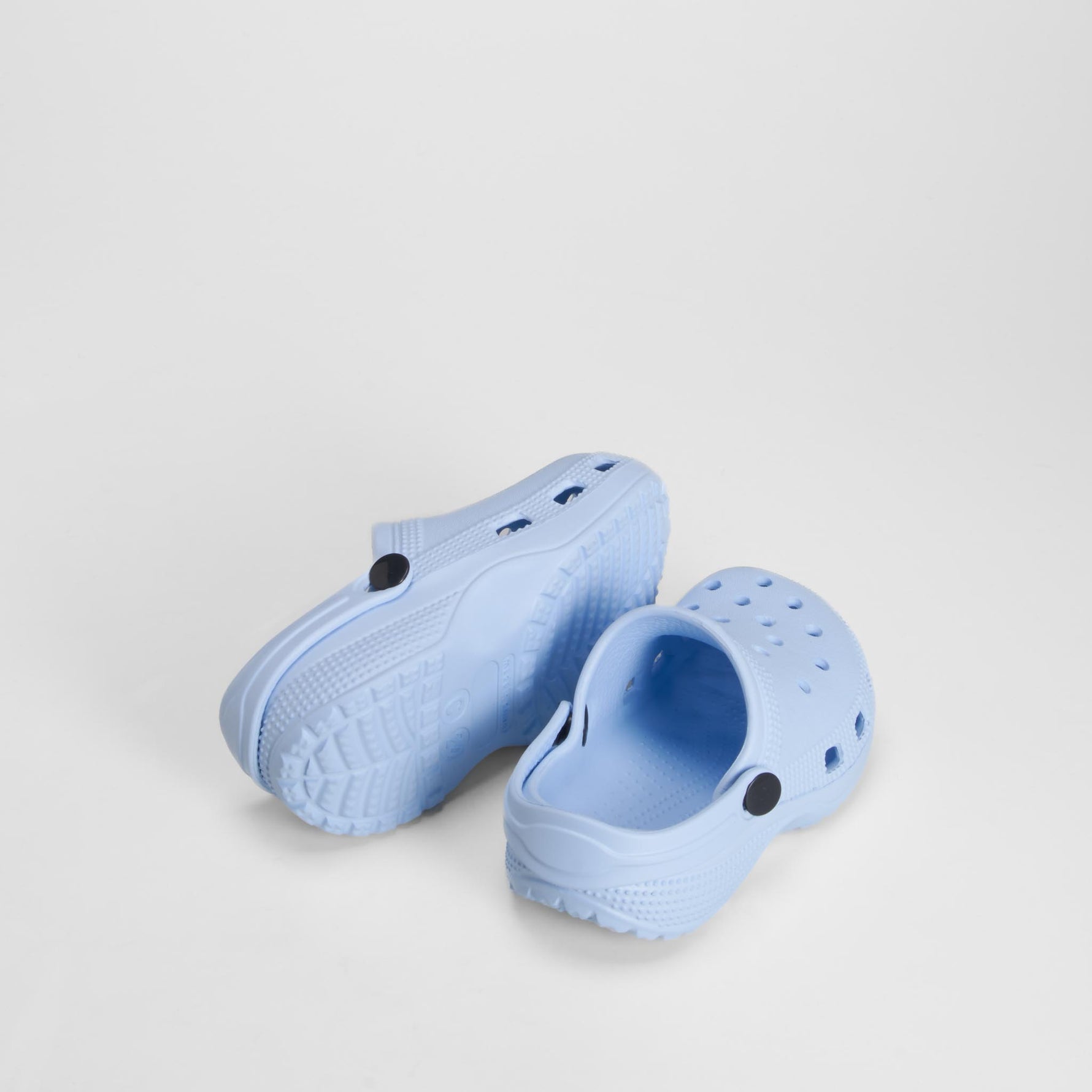 Zueco de playa liso azul claro COCONUT