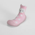 Zapatilla de casa antideslizante rosa OLYNE