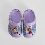 Zueco de playa morada FROZEN