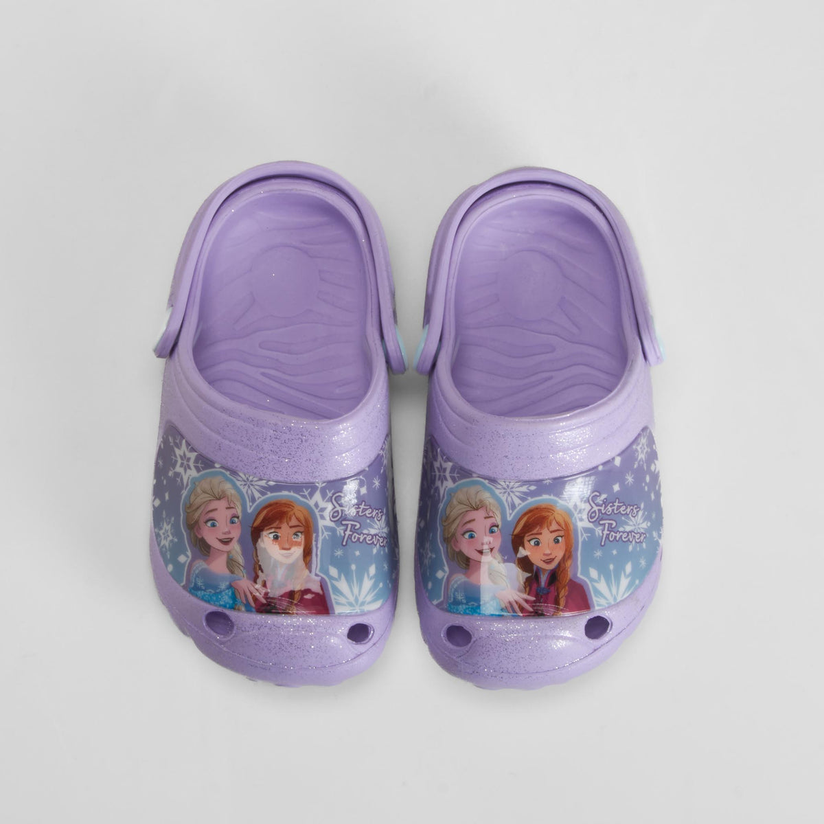 Zueco de playa morada FROZEN