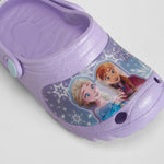 Zueco de playa morada FROZEN