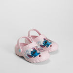 Zueco diseño rosa STITCH