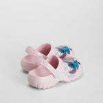 Zueco diseño rosa STITCH