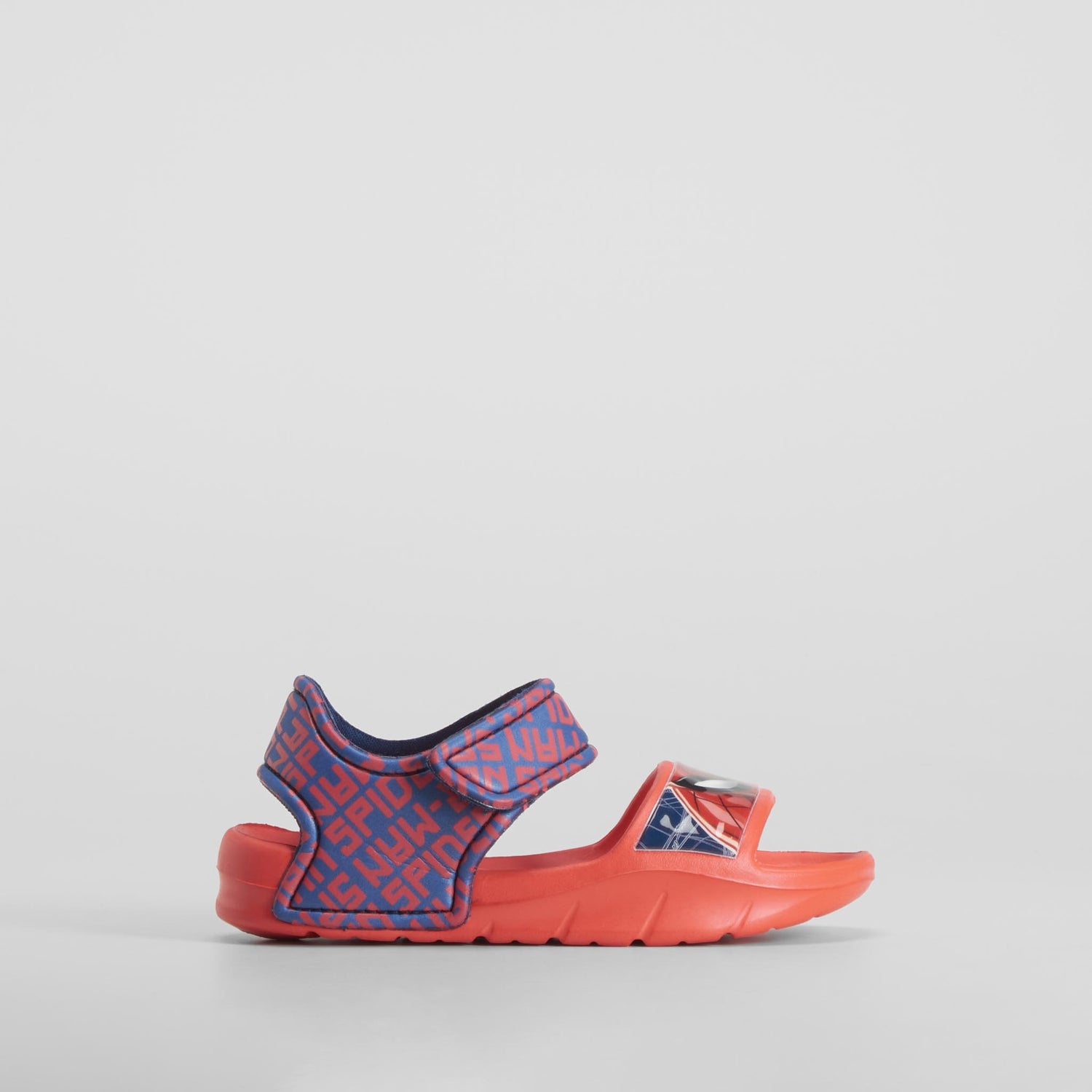 Chancla velcro roja SPIDERMAN