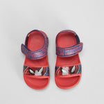 Chancla velcro roja SPIDERMAN