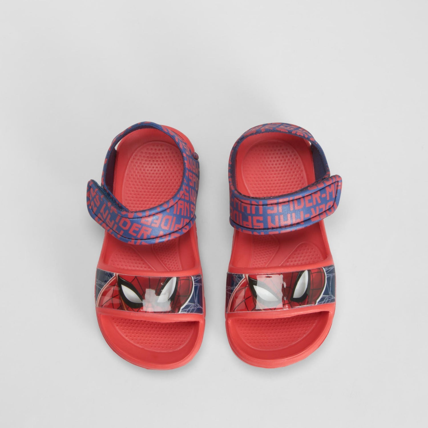 Chancla velcro roja SPIDERMAN
