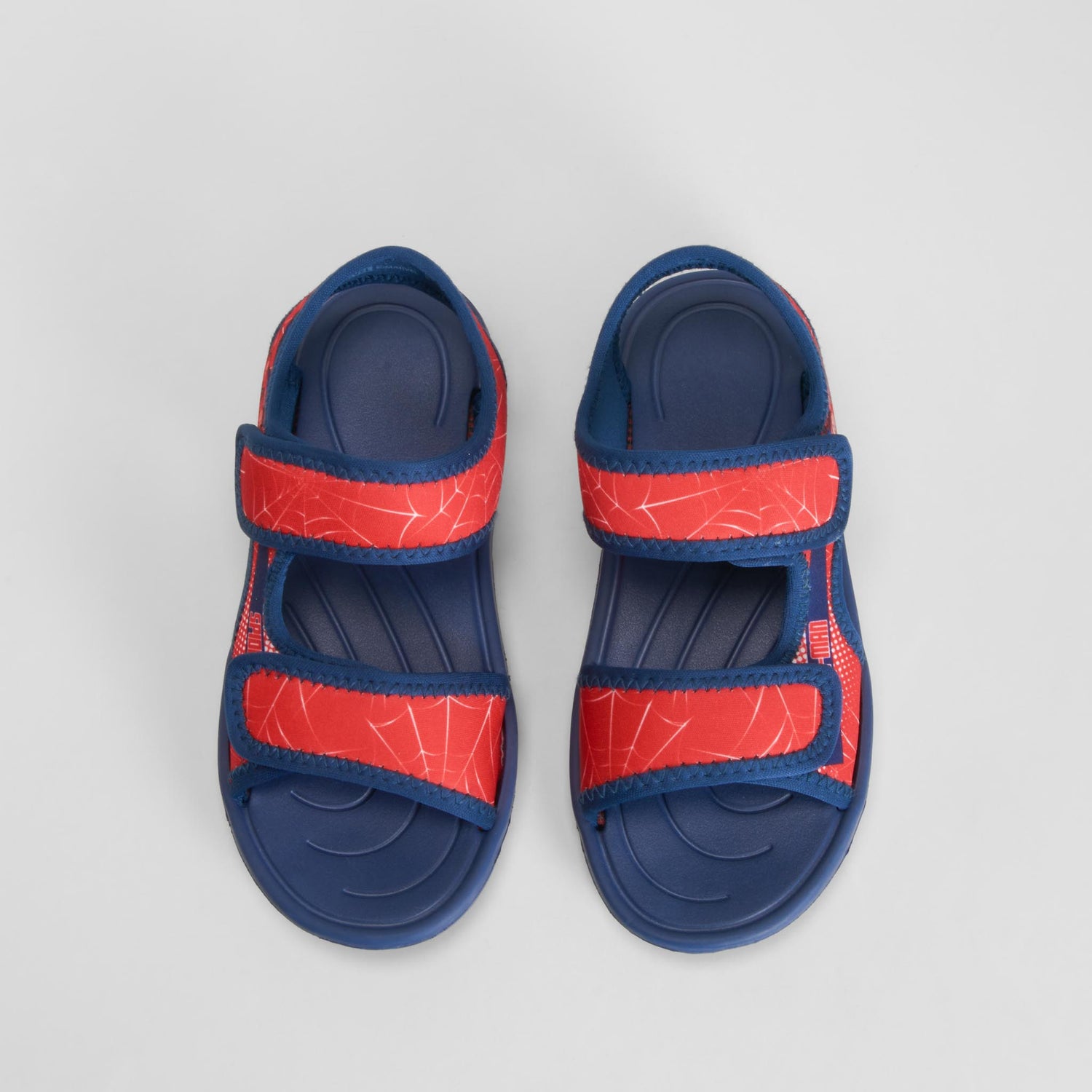 Chancla velcro azul SPIDERMAN