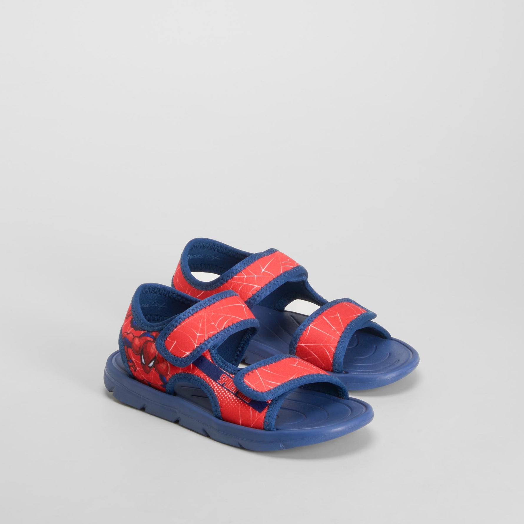 Chancla velcro azul SPIDERMAN