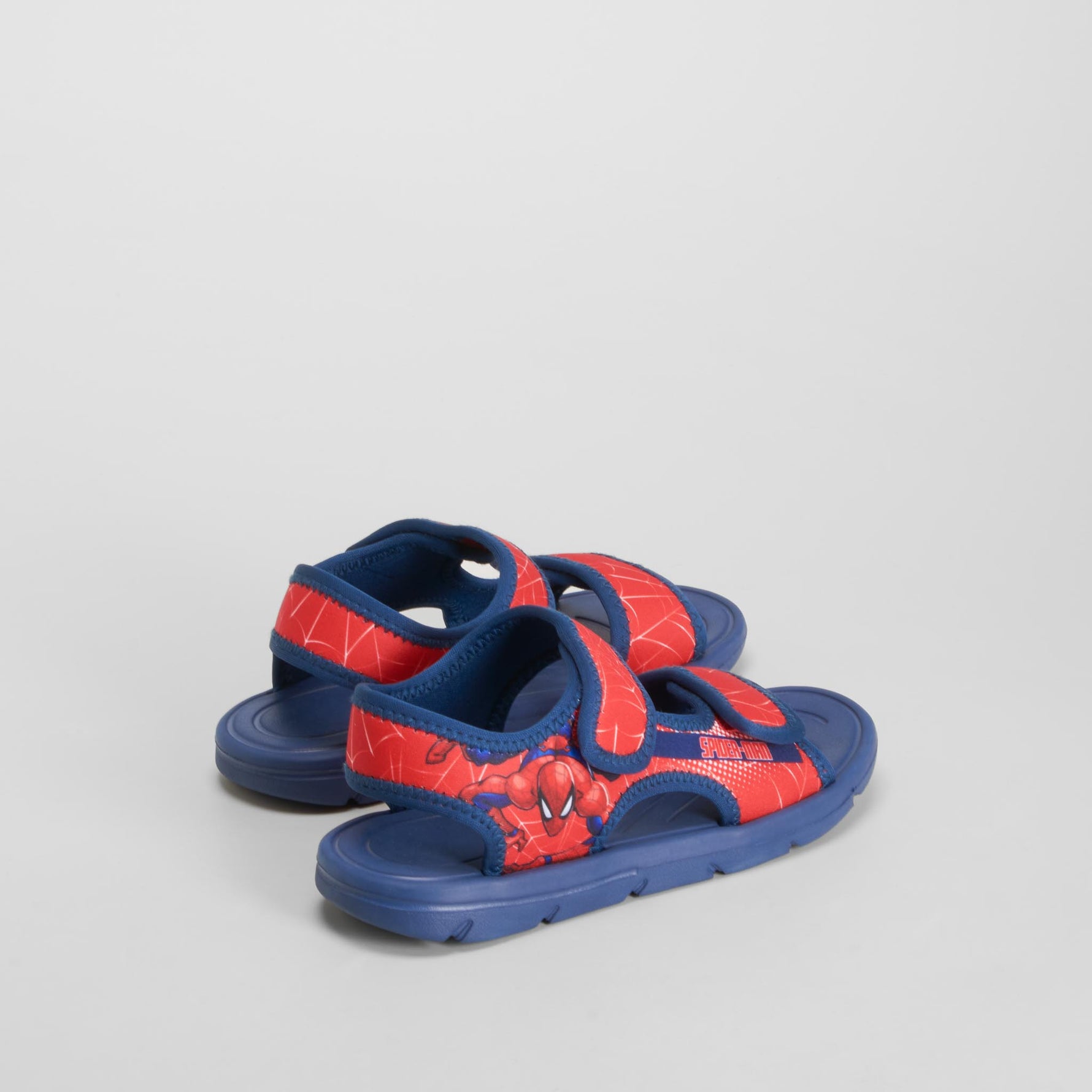Chancla velcro azul SPIDERMAN